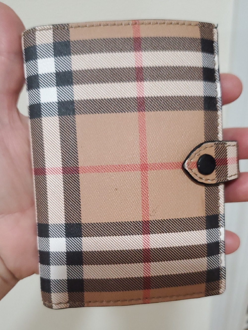 BurberryLeather wallet Brown, Leather